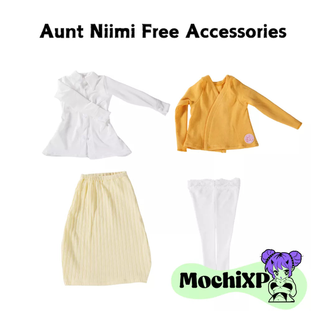 Aunt Niimi Anime Milf Mini Sex Doll with 2 Faces | 64cm (25.1in)