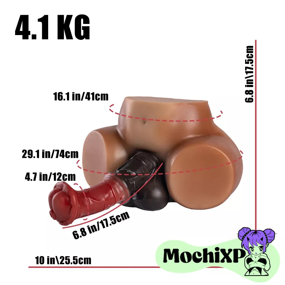 Bonnie Furry Futa Fantasy Torso in Premium Silicone - 4.1kg (9.04lbs)