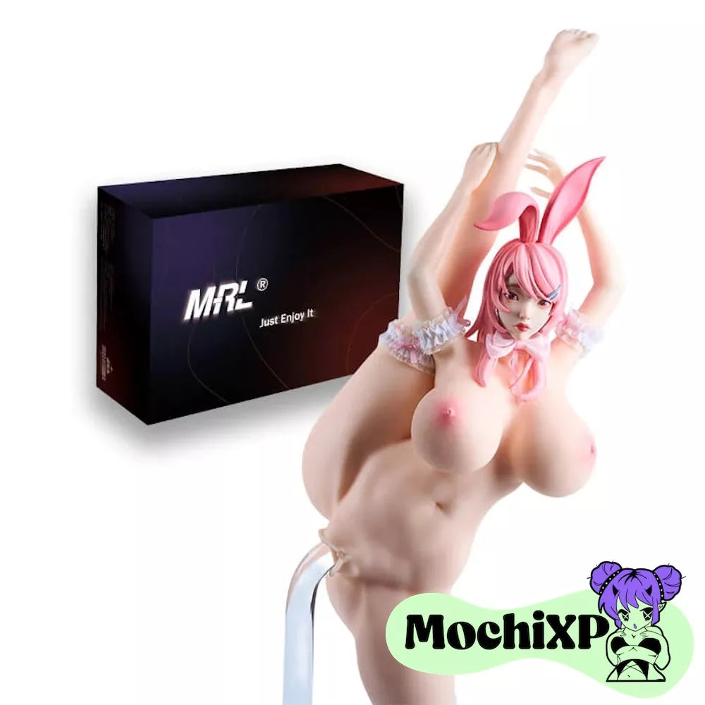 Bunny 1.25 Anime Figure Masturbator with Pink Hair 1.6kg (3.5lb)