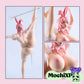 Bunny 1.25 Anime Figure Masturbator with Pink Hair 1.6kg (3.5lb)