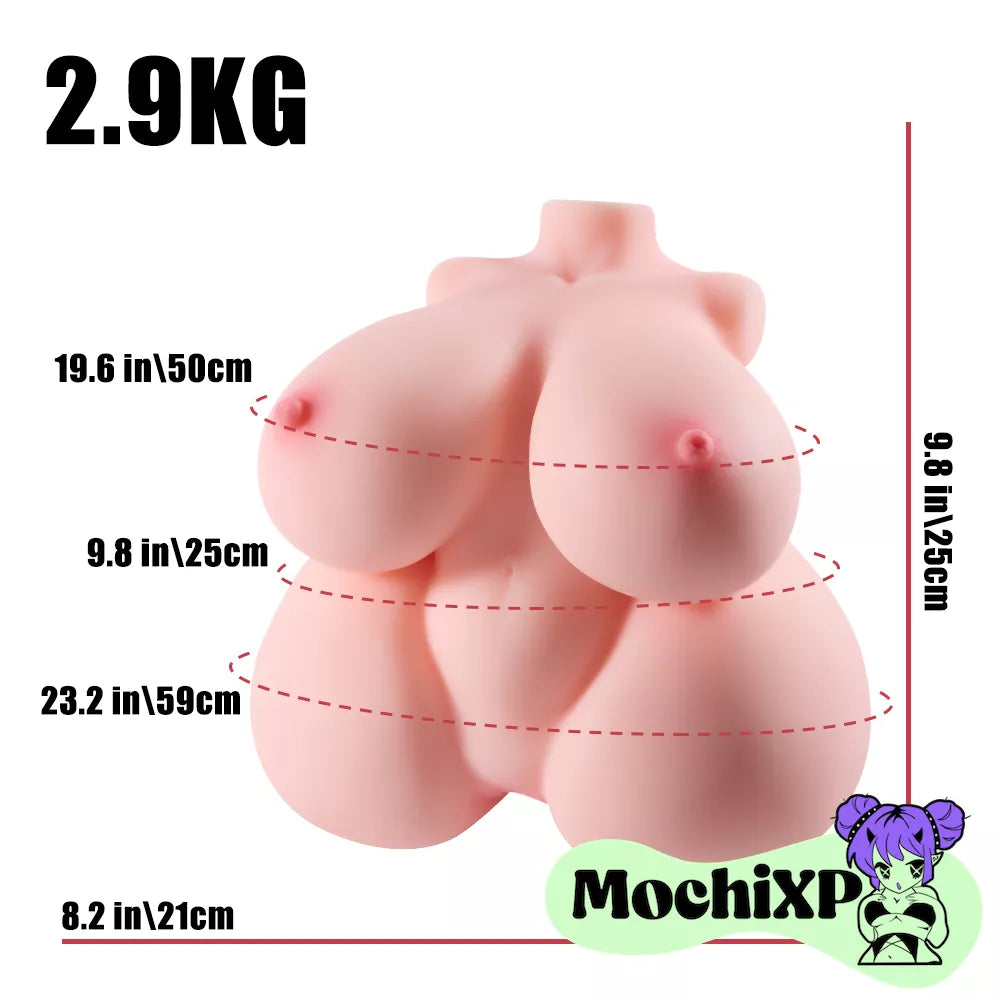 Coco Realistic Soft TPE Masturbator with Compact Design – 2.9kg (6.4lbs)
