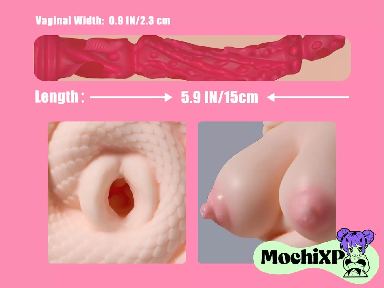Joe - Echidna Masturbator - 655g (1.4lb)