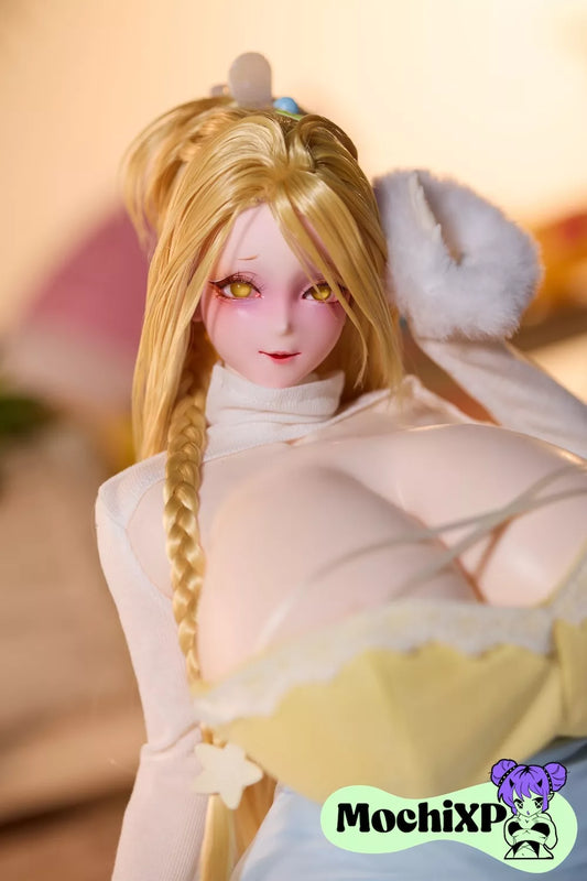 Ella - Busty Blonde Mini Anime Sex Doll | 66cm (25.9in)