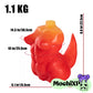 Konobayashi Furry Dragon Torso in Premium Silicone - 1.75kg (3.86lbs)