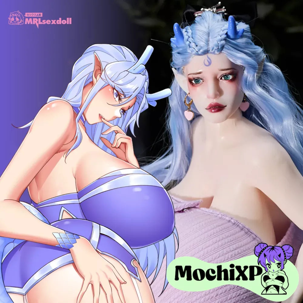 Ling - Dragon Girl Mini Sex Doll with Huge Breasts 60cm (23.6in)