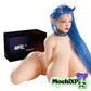 Ling - Dual Channel Dragon Girl Masturbator with Blue Hair  2kg (4.4lb)