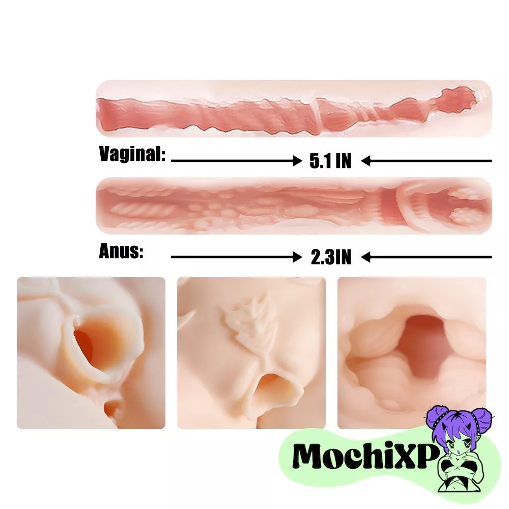 Ling - Dual Channel Dragon Girl Masturbator with Blue Hair  2kg (4.4lb)