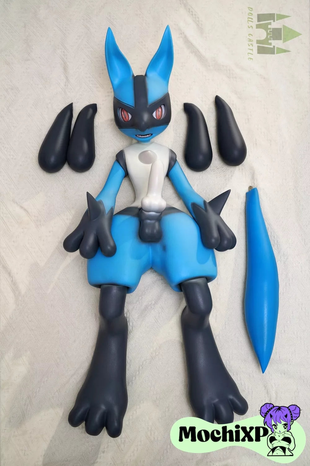 Lucario Sex Doll Silicone Fantasy Creature - 120cm