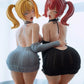 Lulu & Nana - Hentai Girls Sex Doll - 61cm (24in)