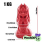Meru Onahole Dual Channel 1kg (2.2lb)