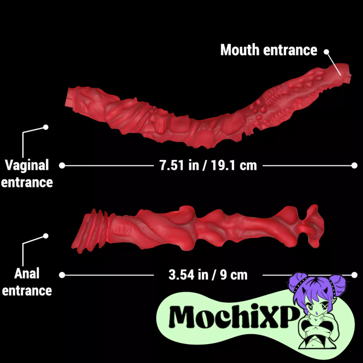 Meru the Succubus Oral Sex Toy Masturbator - 3.35kg (7.39lb)