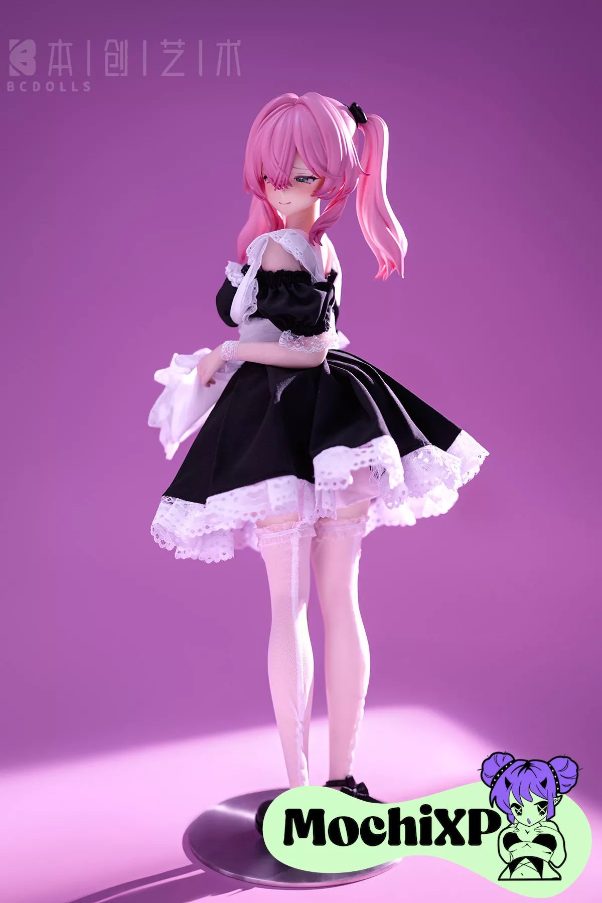 Mina Mini Maid Sex Doll – Pink Hair Style