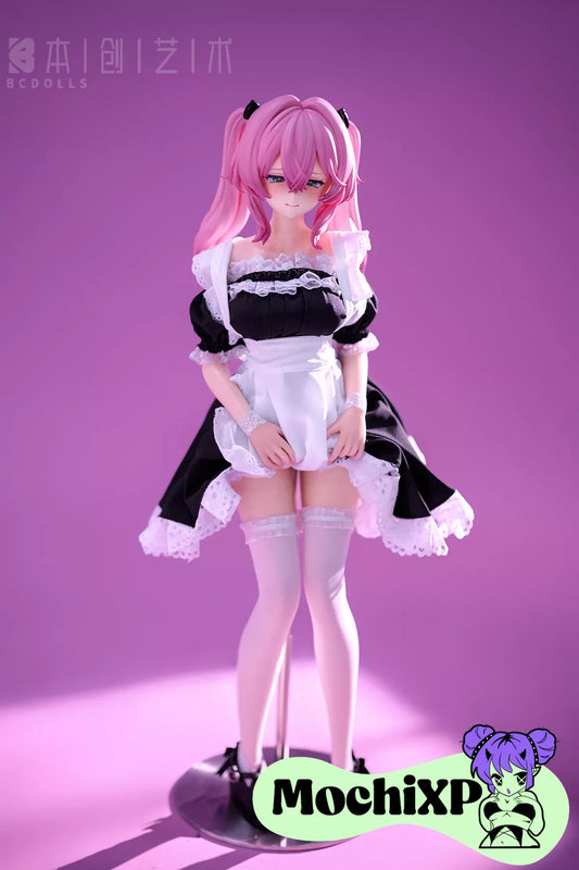 Mina Mini Maid Sex Doll – Pink Hair Style