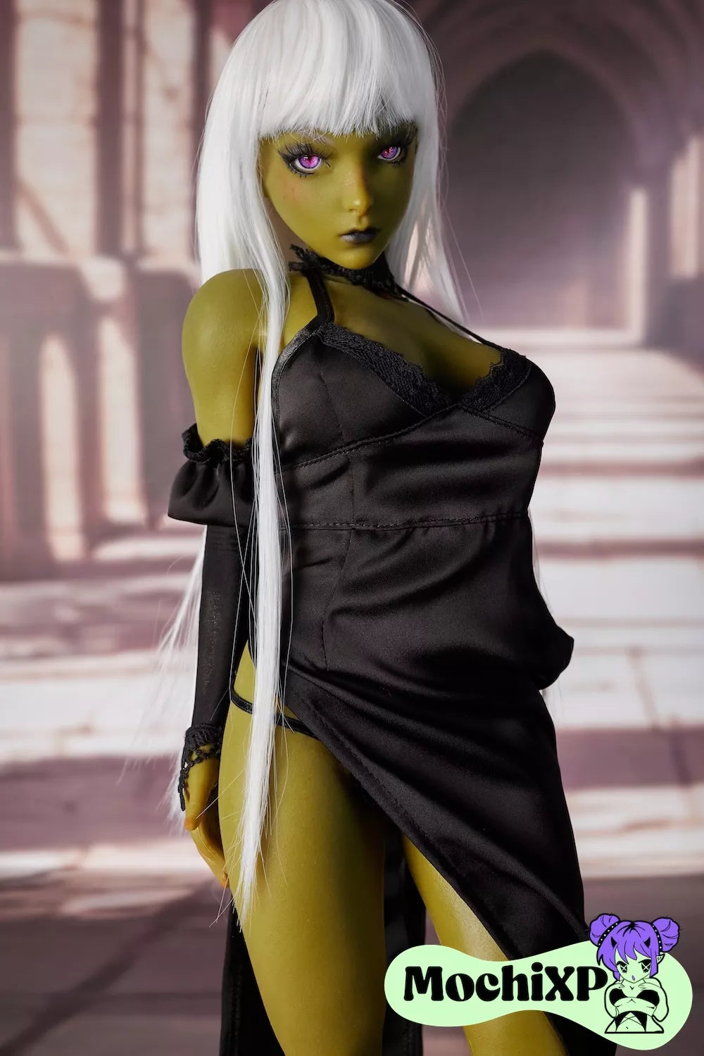 female goblin mini doll