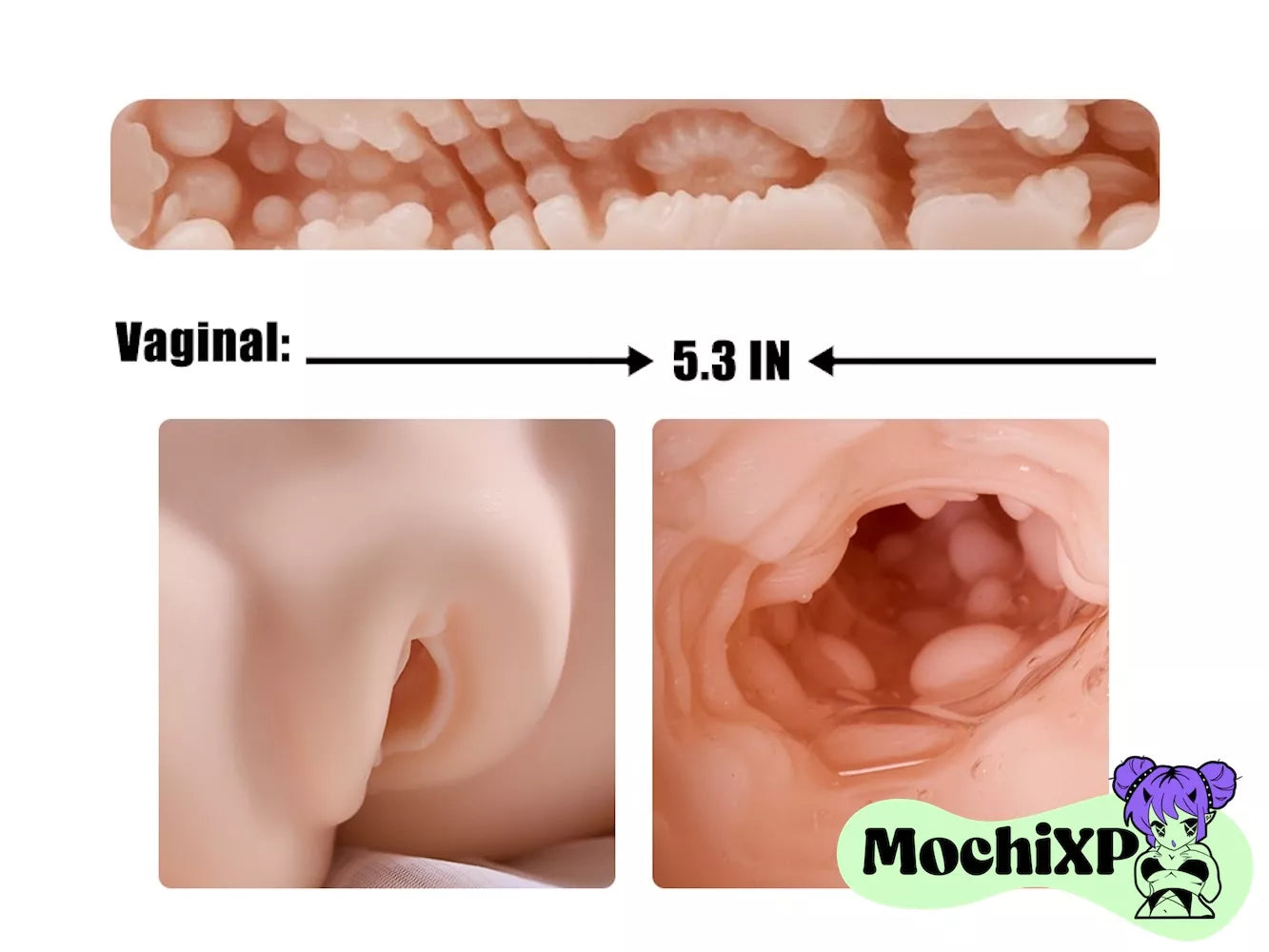 Nanako - Hentai Anime Figure Masturbator 2.1kg (4.7lb)