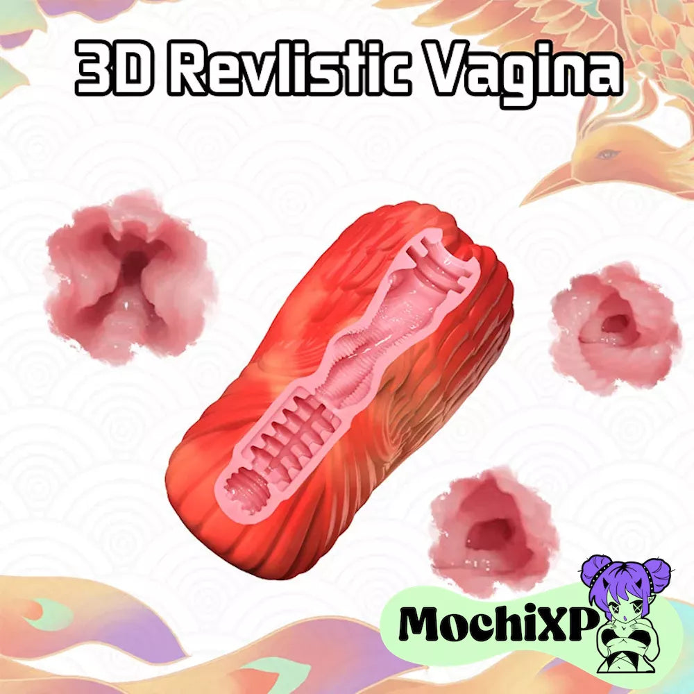 Phoenix Pocket Pussy in Smooth Silicone for Intense Stimulation