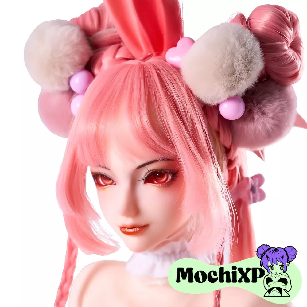 Bunny Girl with Pink Hair Anime Figure Masturbator 2.7kg (6lb)