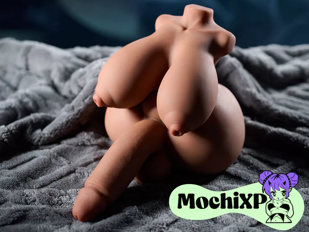 Robin Futanari Mini Torso with Penetrable Nipples & Realistic TPE - 4.5kg (9.92lbs)
