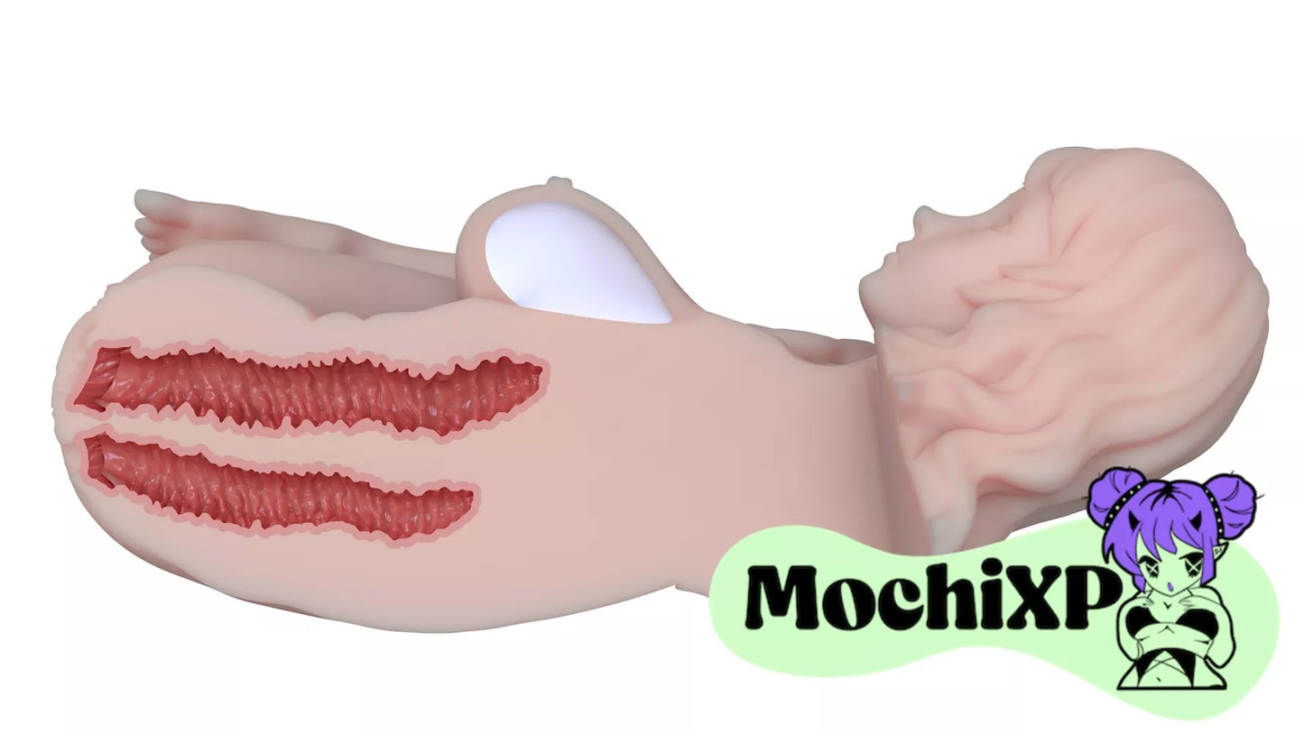 Princess Rose - Big Masturbator with Dual Cavities - 5.3kg (11.6lbs)