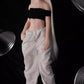 Saki Silver-Haired Mini Sex Doll with Silicone Body and Vinyl Head - 55cm