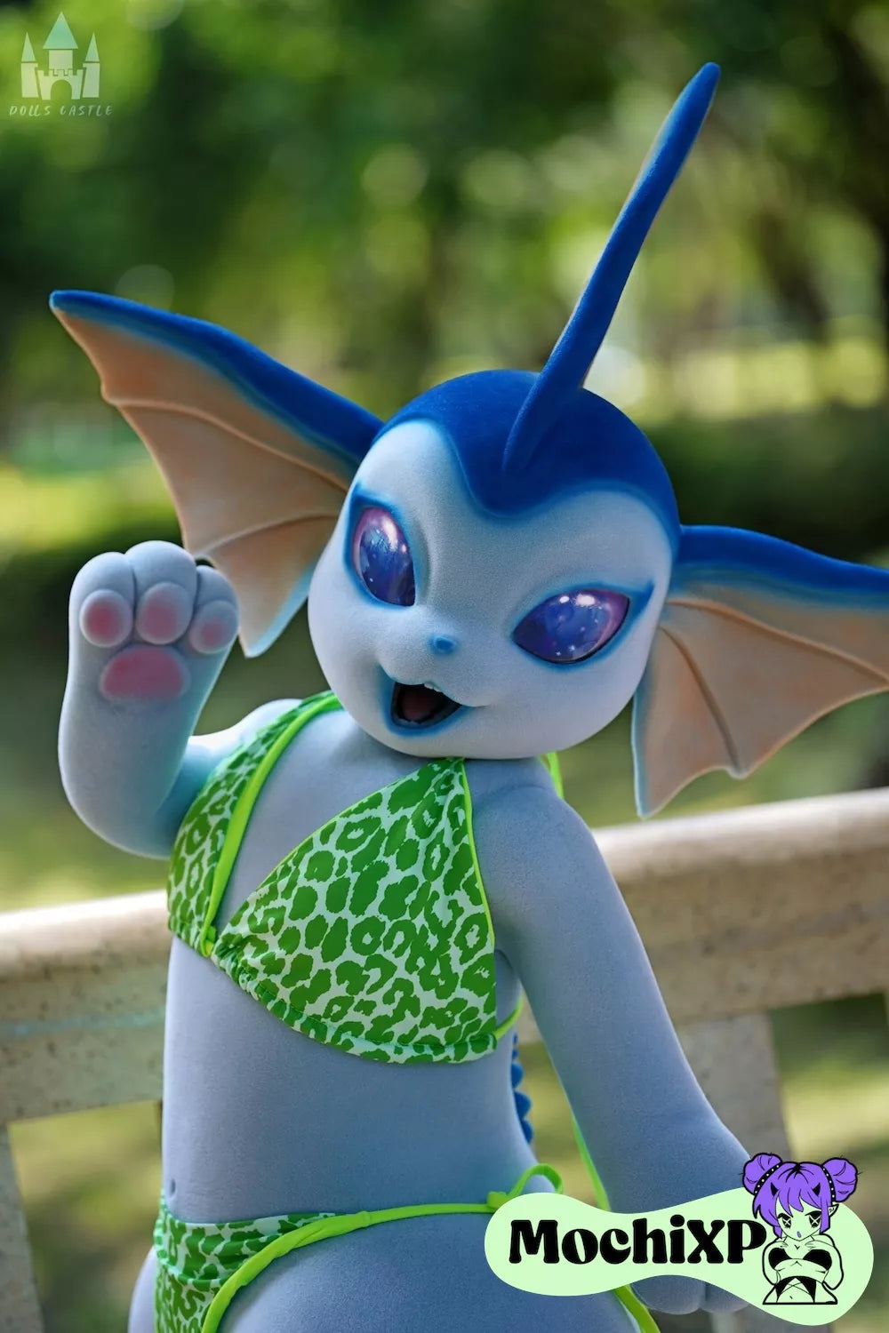 Vaporeon Sex Doll in Silicone - 100 cm