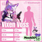 Vixen Voss Fox Girl Sex Doll - 71cm | Pre-Order: Shipping from July 2026