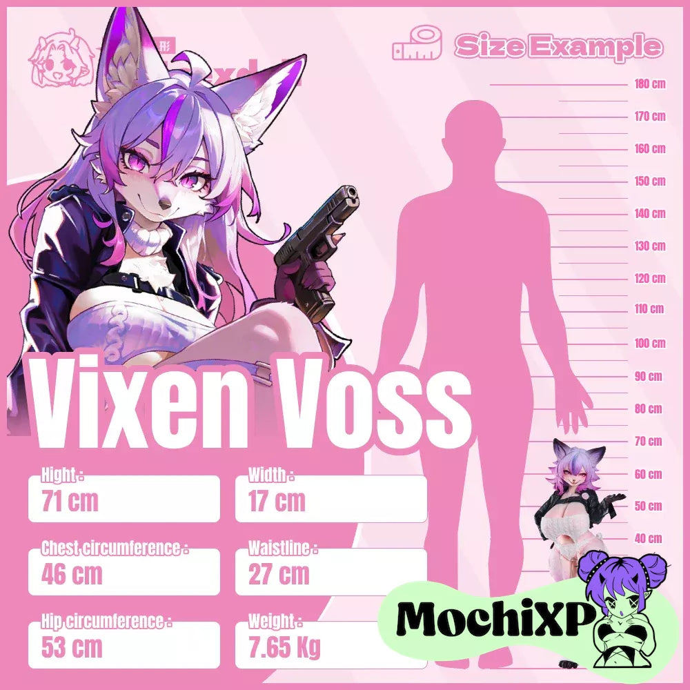 Vixen Voss Fox Girl Sex Doll - 71cm | Pre-Order: Shipping from July 2026
