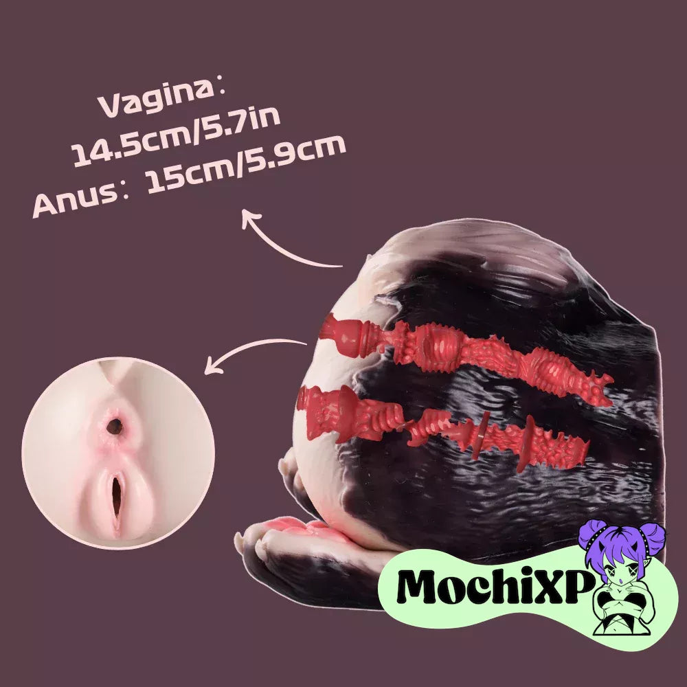Roxie Hentai Wolf Onahip Dual Channel Masturbator - 3.8kg